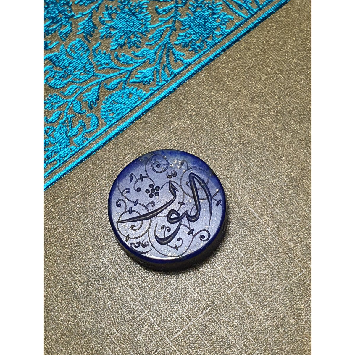 calligraphy mystic islam relaxation spiritual traditional art persian art gemstone watch jewelry silver